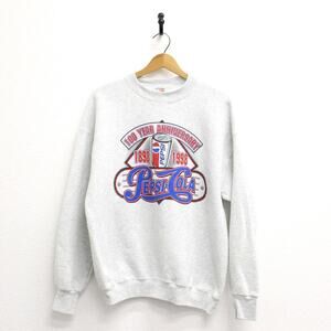 Vintage Pepsi Cola 100 Year Anniversary Sweatshirt Large